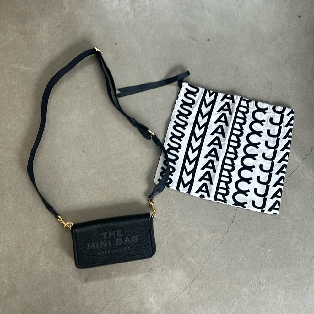 Marc Jacobs Black The Mini Bag